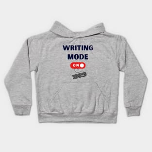 Writing Mode on Kids Hoodie